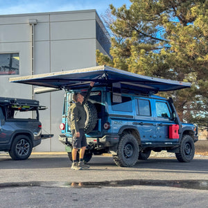 Free-Standing 270 Degree Awning