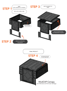 Alu-Cab ModCAP Camper for Full-Size Trucks 6.5' Bed