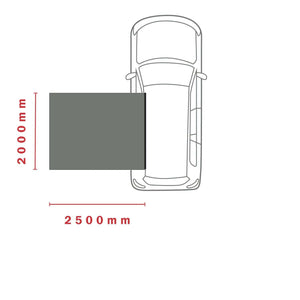 KOZI SIDE AWNING 2 X 2.5M