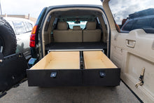 Load image into Gallery viewer, Lexus GX470 2002-2009 1st Gen. - Side x Side Drawer Module with Fitted Top Plate - 41-3/8&quot;W x 10&quot;H x 36&quot;D