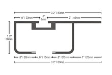 Load image into Gallery viewer, Additional K9 Rail Mount Load Bar Assemblies (1 Load Bar &amp; 2 Feet)