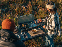 Load image into Gallery viewer, CADAC 2 COOK 3 Pro Deluxe/ Portable 3 Piece/ Gas Barbeque/ Camp Cooker