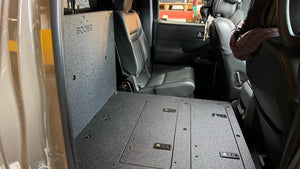 Nissan - Frontier - Crew Cab - 2021-Present - 3rd Gen - Explore Series - Second Row Seat Delete Plate System