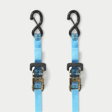 Load image into Gallery viewer, Decked Rachet Straps - standard ratchet straps with DECKED logo - one (1) set of two (2)