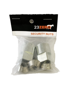 Rooftop Tent Security Nuts M8X1.25 4 Nuts 2 Keys