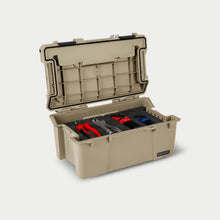 Load image into Gallery viewer, Decked Sixer 16 - D-co Case - includes one (1) D-Co tray - tan with black latches