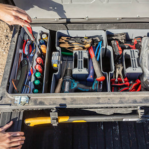 Decked - Full-size Tool Box Super Snack Tray - large