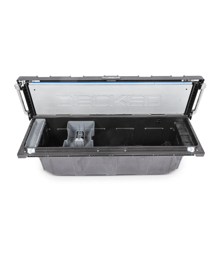 Decked - Full-size pickup truck tool box deep tub