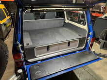 Load image into Gallery viewer, Toyota Land Cruiser 1980-1989 60 Series - Side x Side Drawer Module with Fitted Top Plate - 41 3/8&quot;W x 9-1/2&quot;H  x 40&quot;D