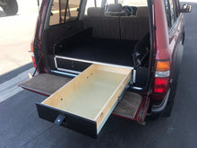 Load image into Gallery viewer, Toyota Land Cruiser 1991-1997 80 Series - Side x Side Drawer Module with Fitted Top Plate - 43-3/8&quot; W x 8&quot; H x 40&quot; D