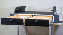 Load image into Gallery viewer, Toyota Land Cruiser 1991-1997 80 Series - Side x Side Drawer Module with Fitted Top Plate - 43-3/8" W x 8" H x 40" D
