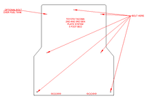 Load image into Gallery viewer, Toyota Tacoma 2005-2023 2nd and 3rd Gen. - Bed Plate Drawer System