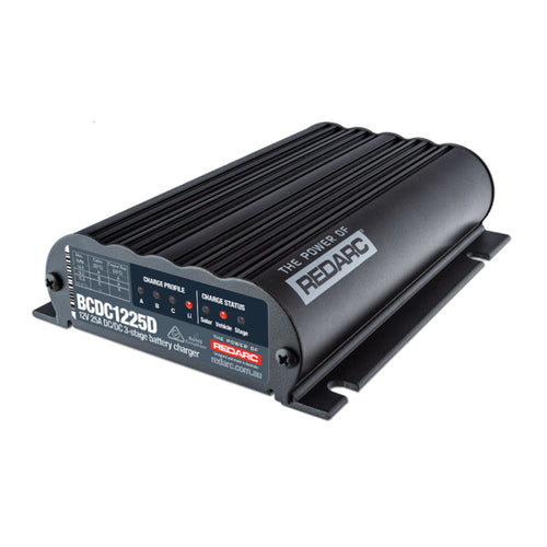 Dual Input 25A In-Vehicle DC Battery Charger - By REDARC