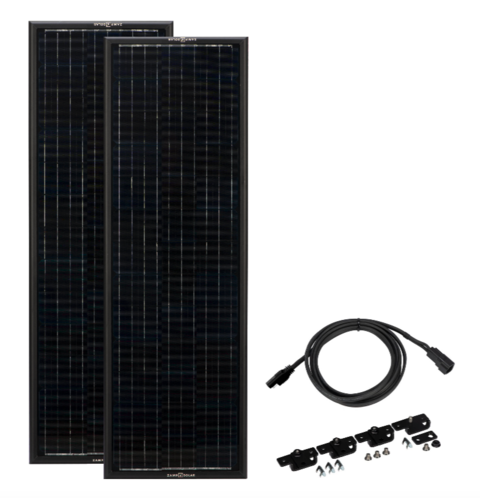 Obsidian 180 Watt Long Solar Panel Kit (2 x 90) - By Zamp