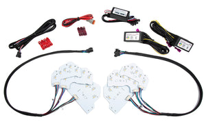 Diode Dynamics - DD2243 - 2018-2021 Ford Mustang RGBWA DRL LED Boards UDSM