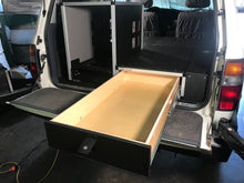 Load image into Gallery viewer, Land Cruiser 80 Series Drawer Module with Optional Top Plate and Wheel Well Storage Access