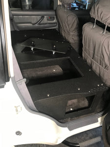 Toyota Land Cruiser 1991-1997 80 Series - Second Row Seat Delete Plate System - Module Height Platform