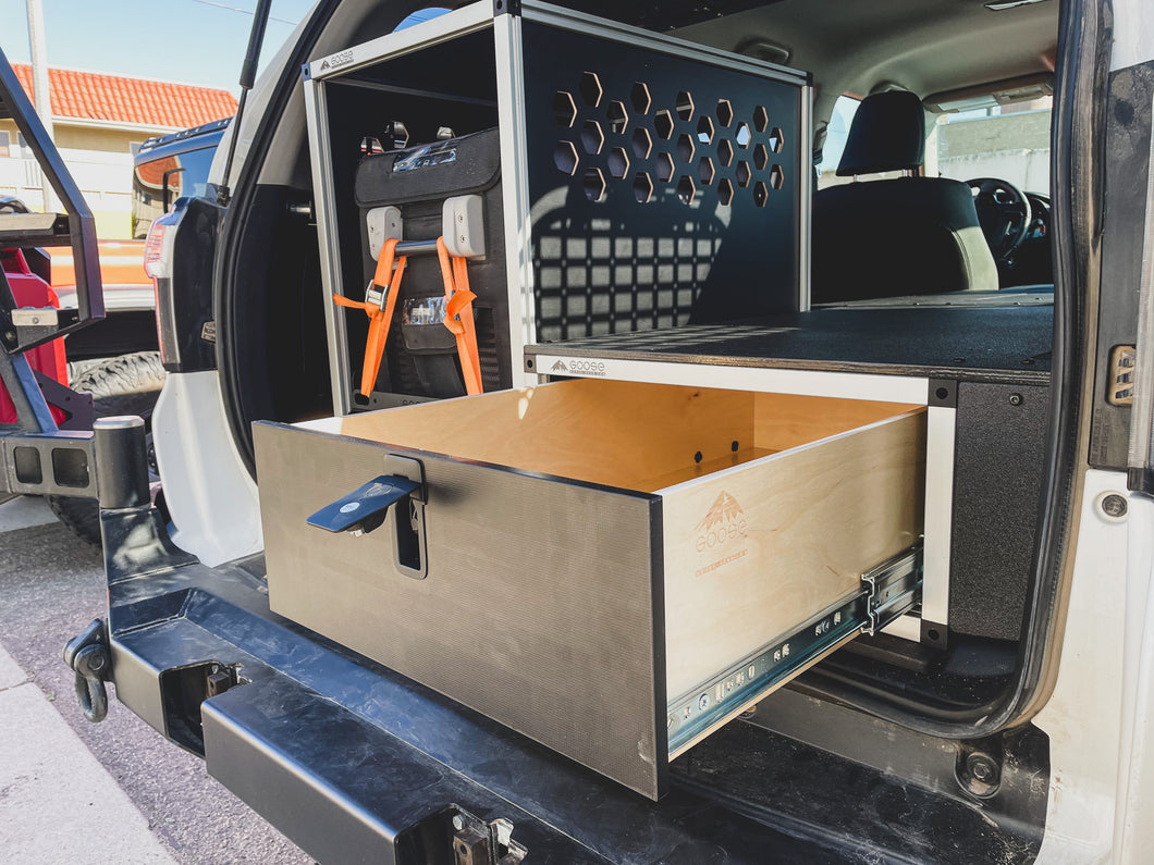 Toyota 4Runner 2010-Present 5th Gen. - Single Drawer Module with Fitted Top Plate - 22-3/16