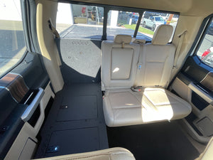 Ford Super Duty F250, F350, & F450 2017-Present 4th Gen. Crew Cab - Second Row Seat Delete Plate System