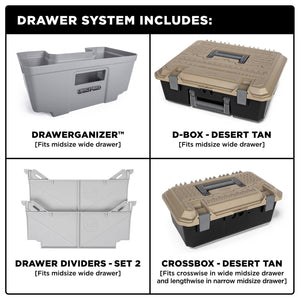 Decked Drawer System for GMC Canyon & Chevrolet Colorado (2015-current)