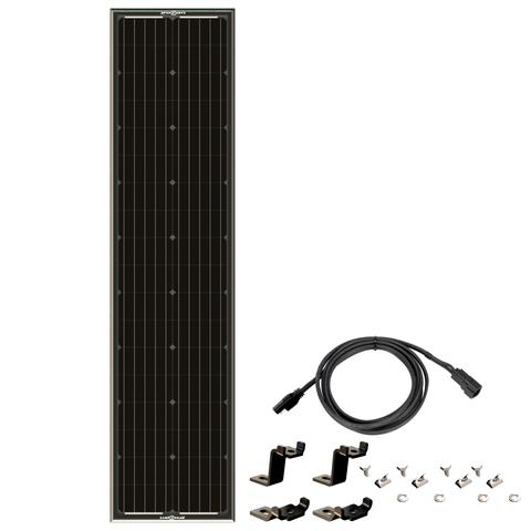 Obsidian 90 Watt Long Solar Panel Kit - By Zamp Solar
