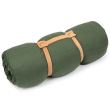 Load image into Gallery viewer, Leather Carrier for Blanket, Bedroll, or Sleeping Bag