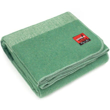 Load image into Gallery viewer, Swiss Link Sage Green Classic Wool Blanket