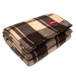 Swiss Link Classic Wool Plaid Blanket