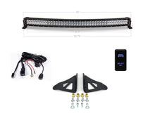 Load image into Gallery viewer, 2005-2022 TOYOTA TACOMA 52&quot; CURVED LED LIGHT BAR ROOF BRACKETS KIT