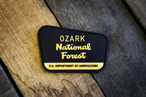 Ozark National Forest Rubber Morale Patch
