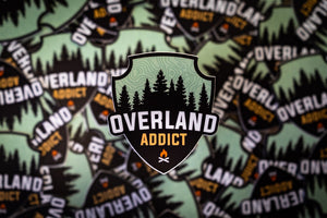 Overland Addict Die-Cut Sticker