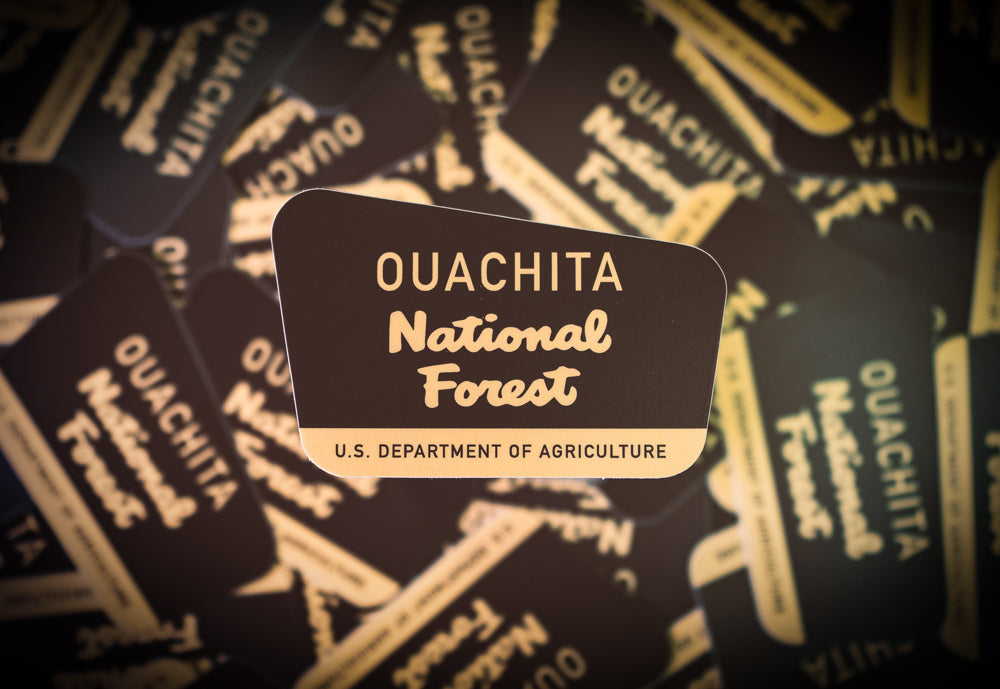 Ouachita National Forest Die-cut Sticker