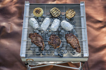 Load image into Gallery viewer, Quad-Fold Grill Grate for Fireside Pop-up Pit