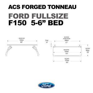 ACS FORGED TONNEAU - RACK ONLY - Ford