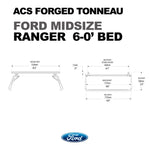 Load image into Gallery viewer, ACS FORGED TONNEAU - RAILS ONLY - Ford