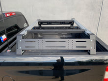 Load image into Gallery viewer, Close-up drivers side view of Overland bed rack - Cali Raised LED