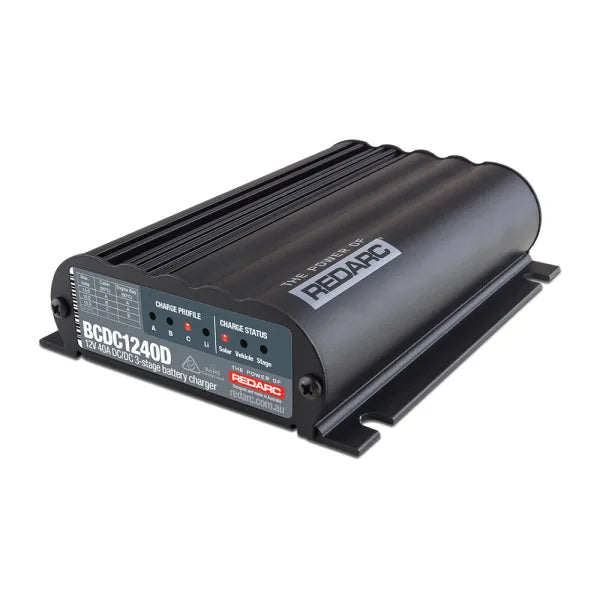 Dual Input 40A In-Vehicle DC Battery Charger - REDARC