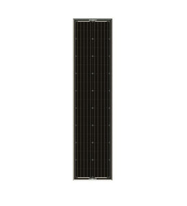 OBSIDIAN® SERIES 180 Watt Long Solar Panel Kit Airstream Curved Roof Feet (2 x 90) - Zamp Solar