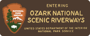 Ozark National Scenic Riverways Rubber Morale Patch