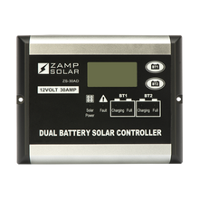 Load image into Gallery viewer, 30-Amp Dual Battery Bank 5-Stage PWM Charge Controller - By Zamp Solar