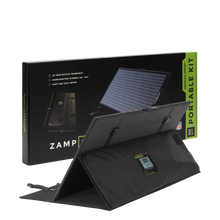 Load image into Gallery viewer, OBSIDIAN® SERIES 100-Watt Portable Kit - Regulated - Zamp Solar