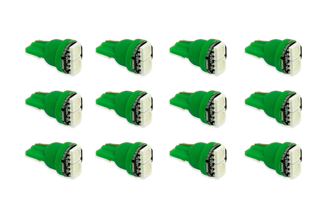 Diode Dynamics - DD0034TW - 194 SMD2 LED Green (twelve)
