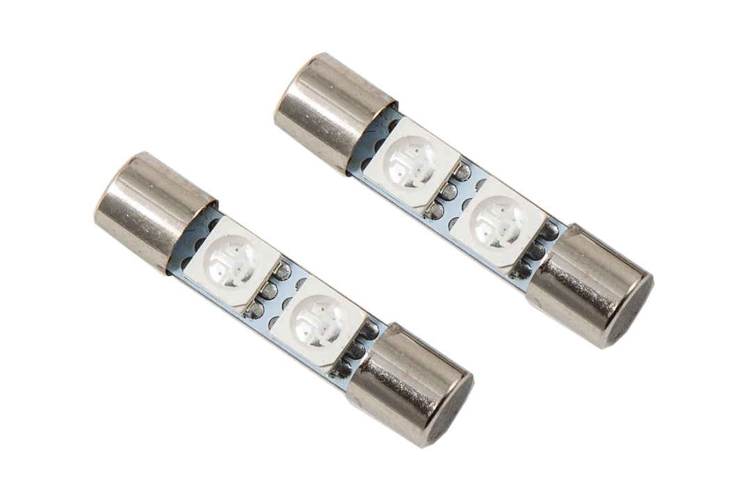 Diode Dynamics - DD0048P - 28mm SMF2 LED Red (pair)