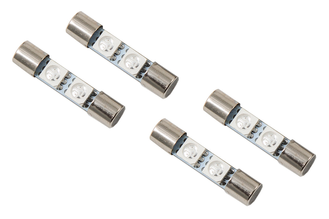 Diode Dynamics - DD0048Q - 28mm SMF2 LED Red (four)