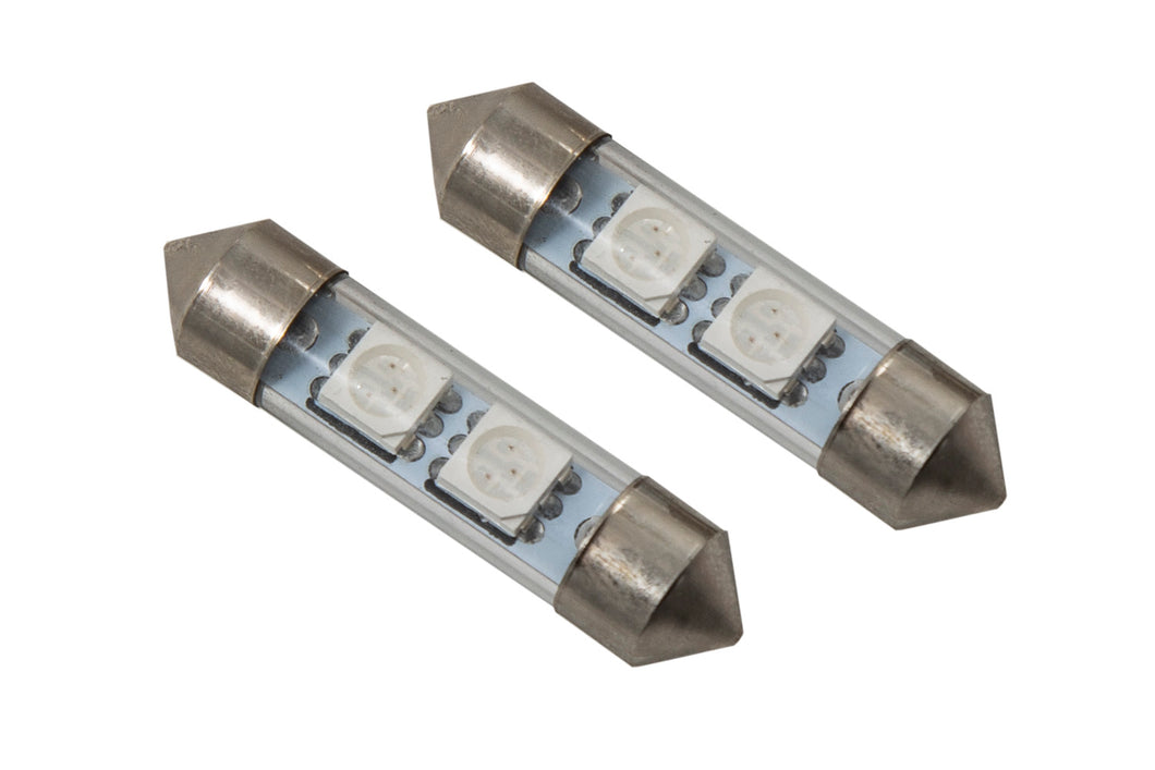 Diode Dynamics - DD0080P - 36mm SMF2 LED Red (pair)