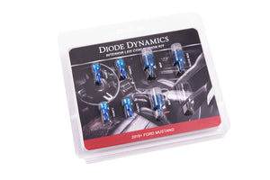 Diode Dynamics - DD0356 - 2018 Mustang Interior Kit - Stage 2 (Blue)