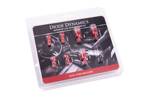 Diode Dynamics - DD0357 - 2018 Mustang Interior Kit - Stage 1 (Red)