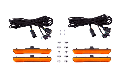 Diode Dynamics - LED Sequential Sidemarkers For 2020-2021 GMC Sierra Amber (set)