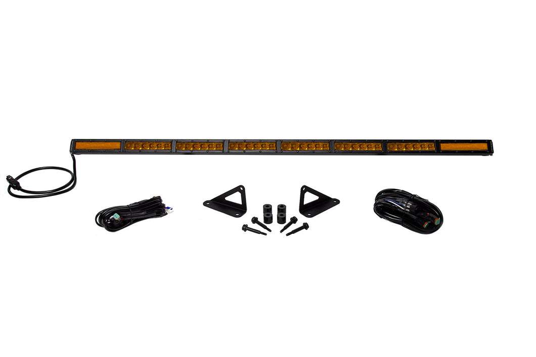 Diode Dynamics - DD6109 - Jeep 2018-2021 SS50 Hood LED Kit Amber Combo