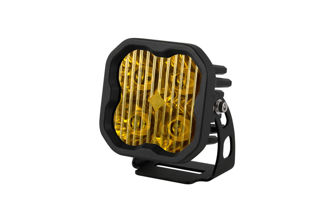 Diode Dynamics - DD6124S - SS3 LED Pod Sport Yellow Driving Standard (single)